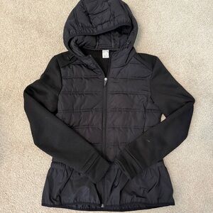 BCBGMaxAzria Black Puffer Jacket